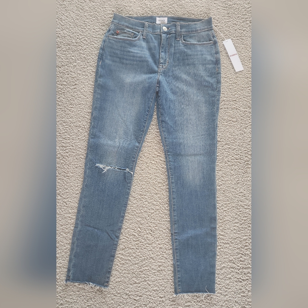 NWT Hudson Women's Jeans Blair High Rise Super Skinny Ankle Sz 28"